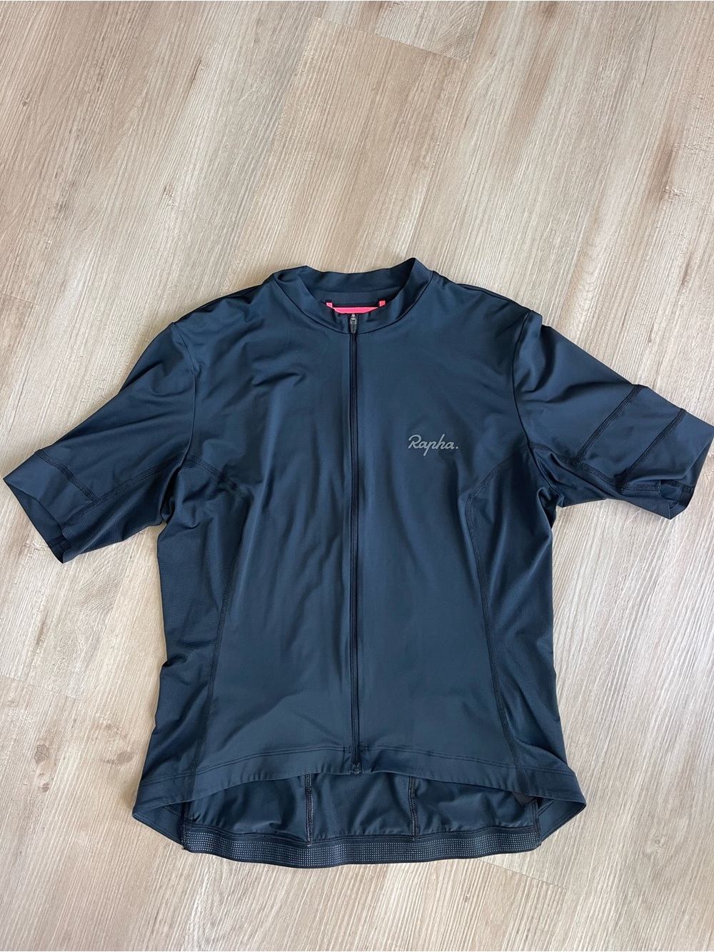 Rapha Black Short Sleeve Cycling Jersey